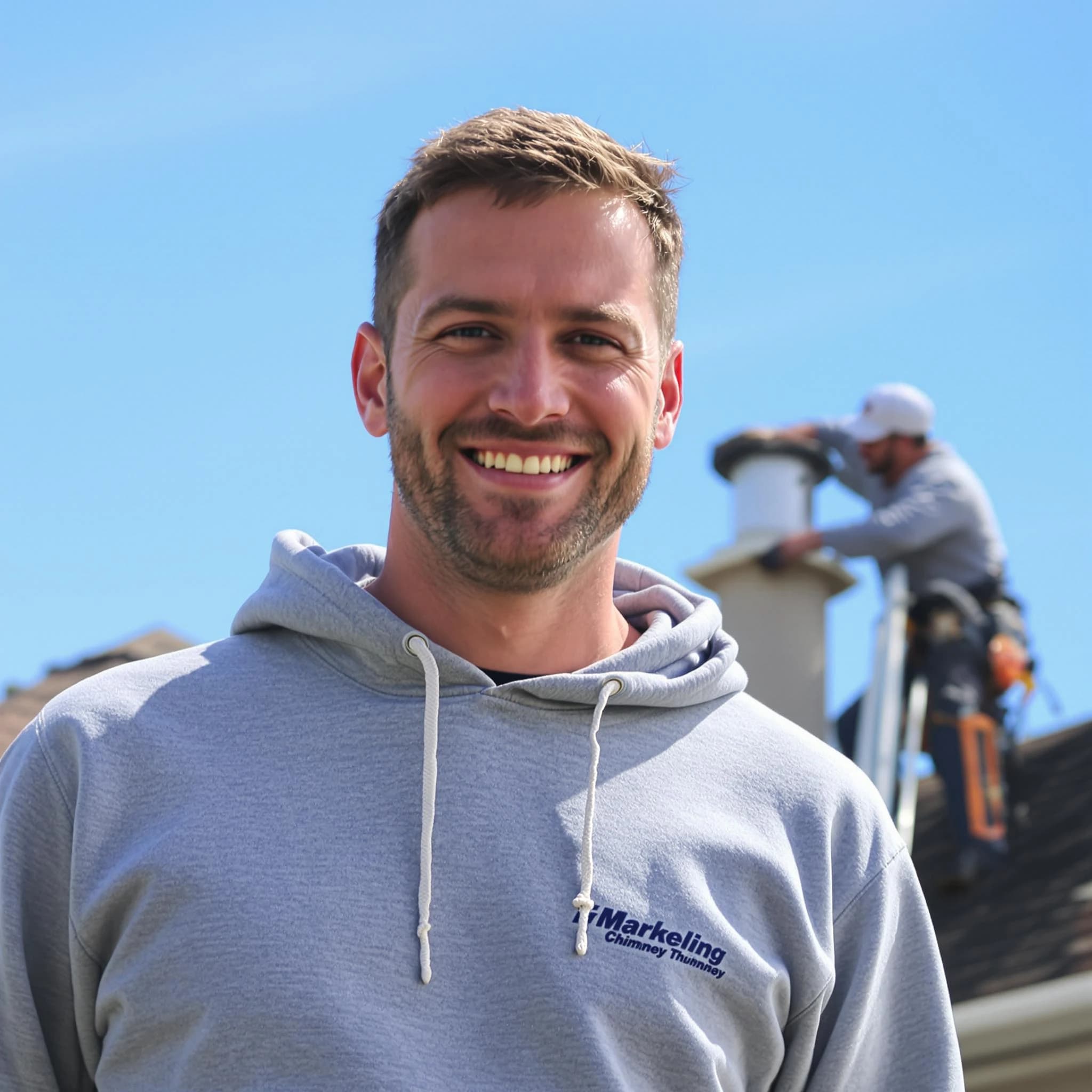 The Scottdale Chimney Sweep team.